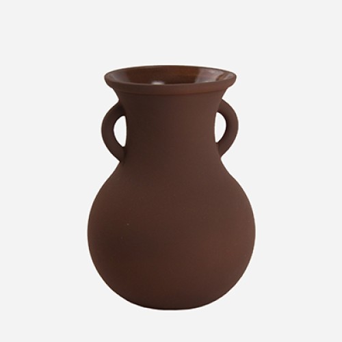 Ваза 92-051-1-25 см. "Арсения 2" терракот.1 (И)