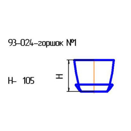 Горшок с подд. №1 93-024 крем.опак.кор.структ.зол.металлик.