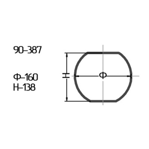 Ваза 90-387 "Одуванчик" проз.крак.