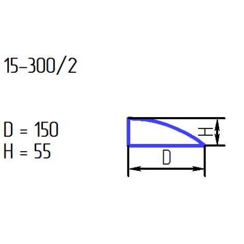 Рассеиватель 15-300/2-032 "Нежность" пес.бел. 1 цв.+