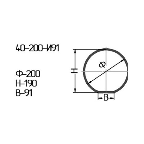 Рассеиватель 40-200-и 91 опал. мат.