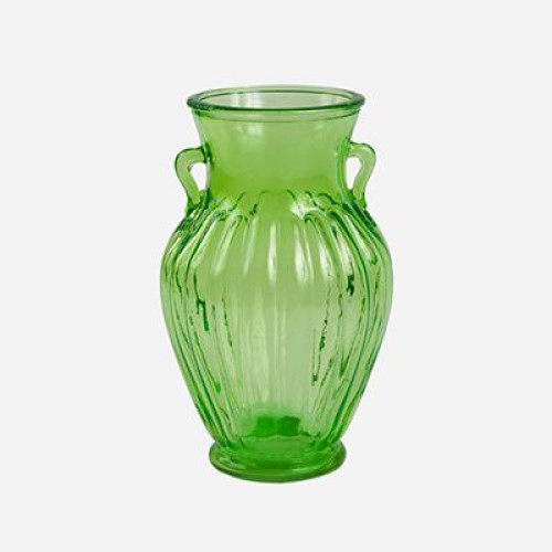 Ваза 92-059-20 см. "Авелил 1" зел.367С (И)