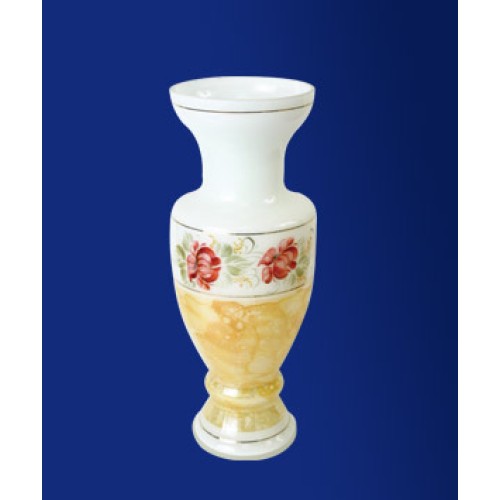 Ваза 90-196 "Розы" опал.