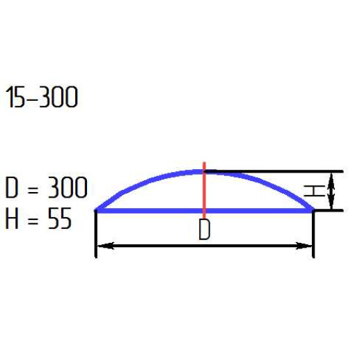 Рассеиватель 15-300-025 "Эрика" пес.бел. (30) 1 цв.+