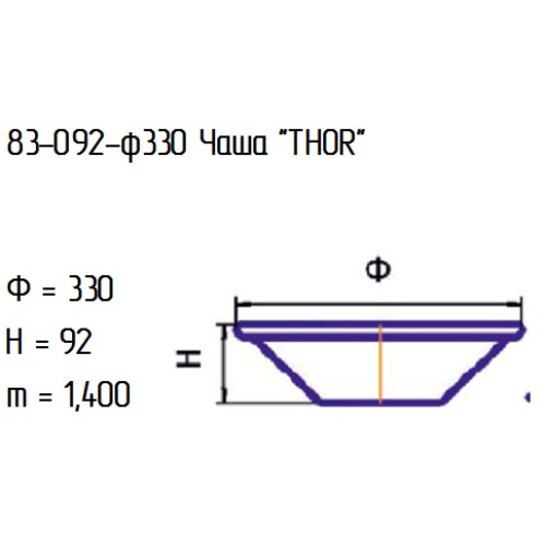 Блюдо 83-092-33 см. "Тор" проз.