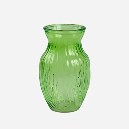 Ваза 92-053-21 см. "Ариэль 1" зел.367С (И)