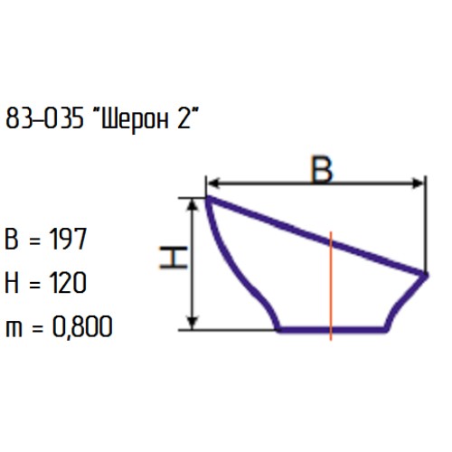 Блюдо 83-035-20 см. "Шерон 2" алеб.крш.лзр.