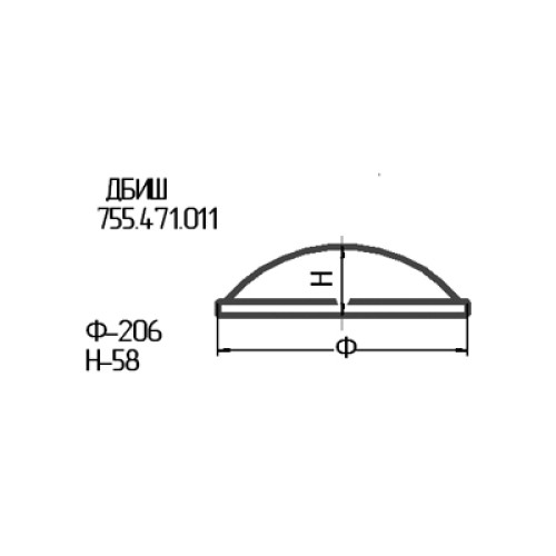 Рассеиватель ДБИШ.755.471.011