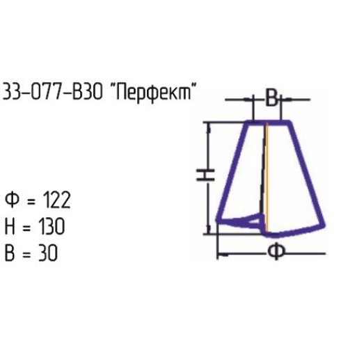 Рассеиватель 33-077-в 30 "Перфект" проз.мат.крш."Шары" бел.