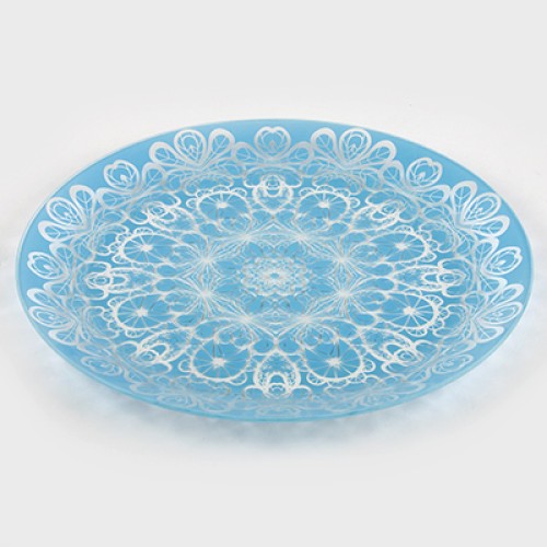 Тарелка обеденная 85-141-30 см. "Кружево 1" лзр. 1 цв.