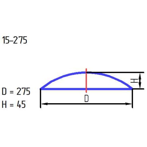 Рассеиватель 15-275-139 "Искры 2" бел. 1 цв.