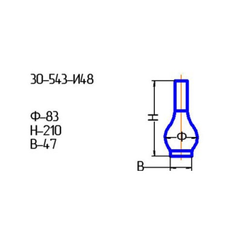Рассеиватель 30-543-и 48 проз.пес. (G-357)
