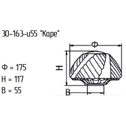 Рассеиватель 30-163-и 55 проз. ("Каре")