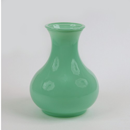 Ваза 92-008-1-20 см. мята.опак.