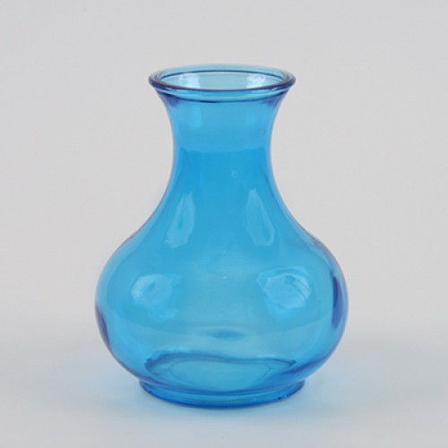 Ваза 92-008-1-20 см. син.