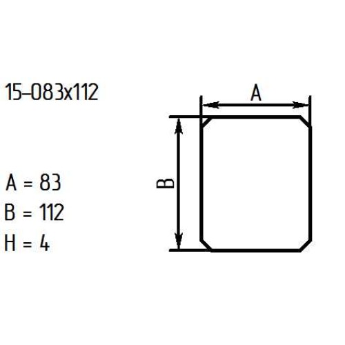 Рассеиватель 15-083х112-530 "Прожектор 10W" чрн.бел.орж. 3 цв.