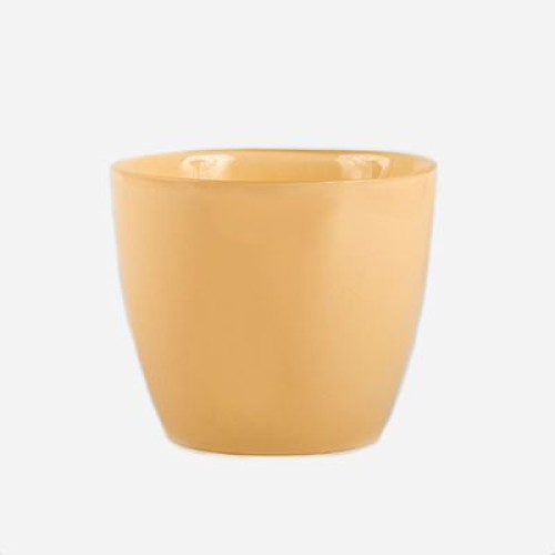 Кашпо 93-120-ф117/h95 "Джина 1" проз.мат.крш.абрикос.опак.