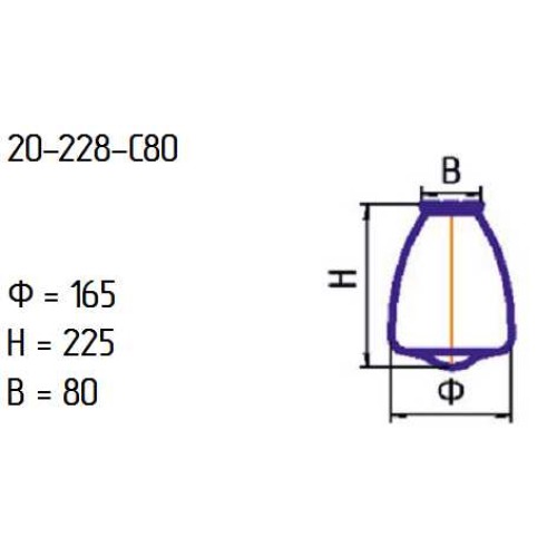 Рассеиватель 20-228-с80 опал.